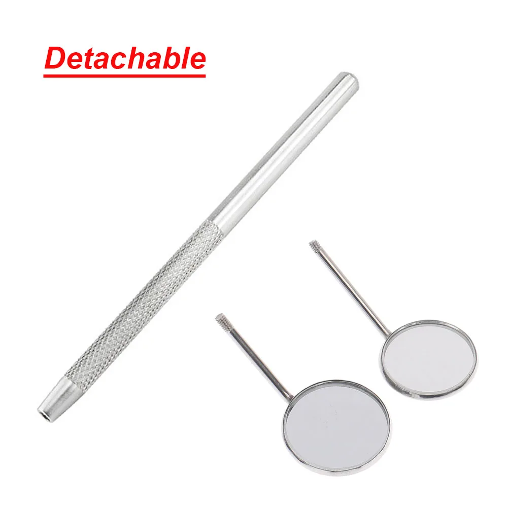 Teeth Whitening Lab - Stainless Steel Dental Lab Mouth Mirror
