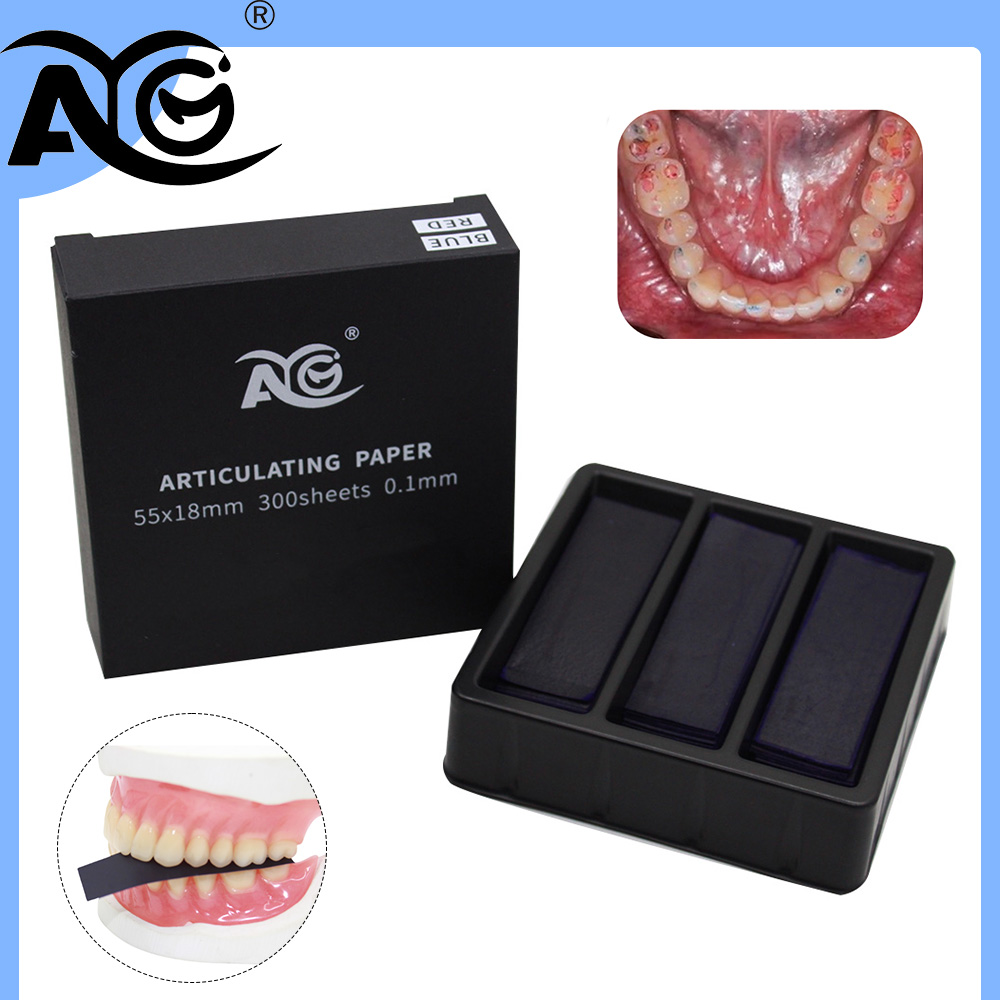 Teeth Whitening Lab - AG 300 Sheet/Box Dental Articulating Paper