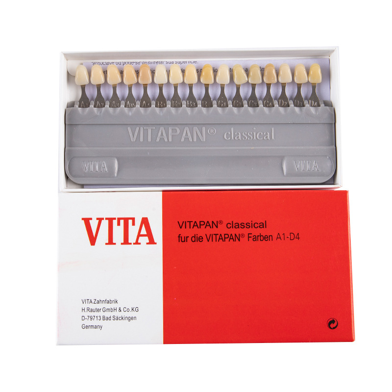 Teeth Whitening Shade Guide - VITA 16 Colors Teeth Shade Guide