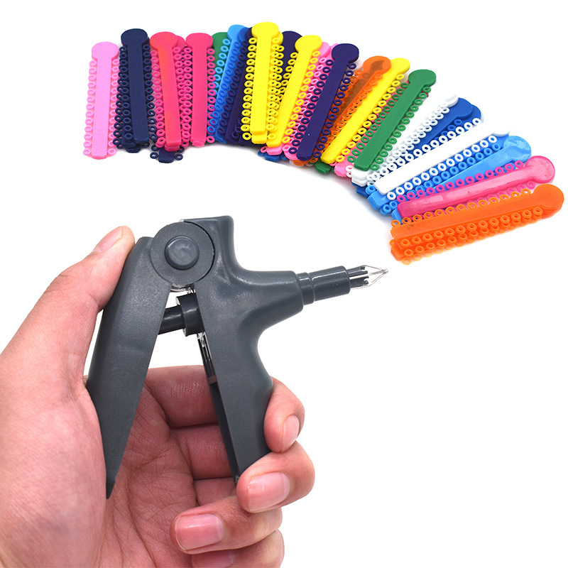 Teeth Whitening Shade Guide - Dental Instrument Ligature Gun Orthodontic Ligature