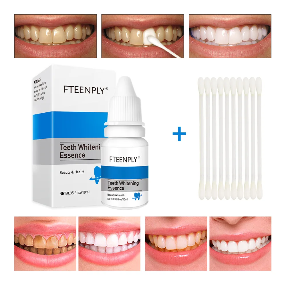 Teeth Whitening Remedies - FTEENPLY Teeth Whitening Essence Powder Oral