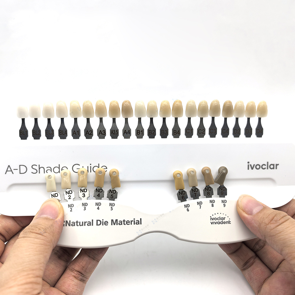 Teeth Whitening Shade Guide - Ivoclar Dental Shade Guide Crown Restoration