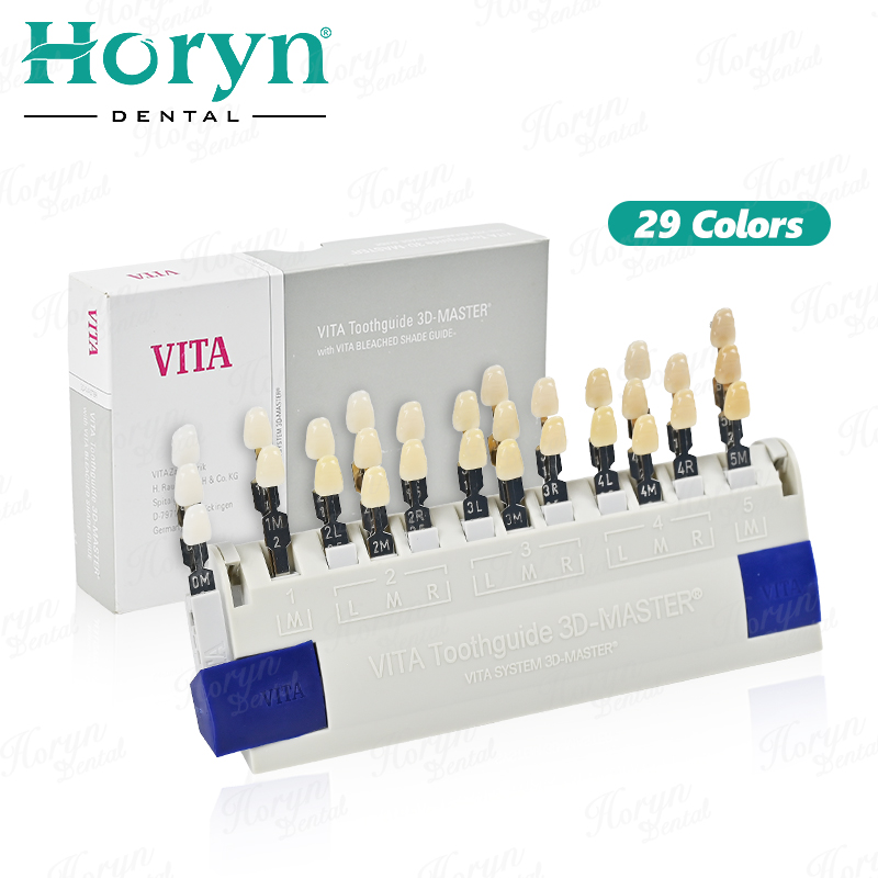 Teeth Whitening Shade Guide - Vita 3D Master Dental Lab Bleach