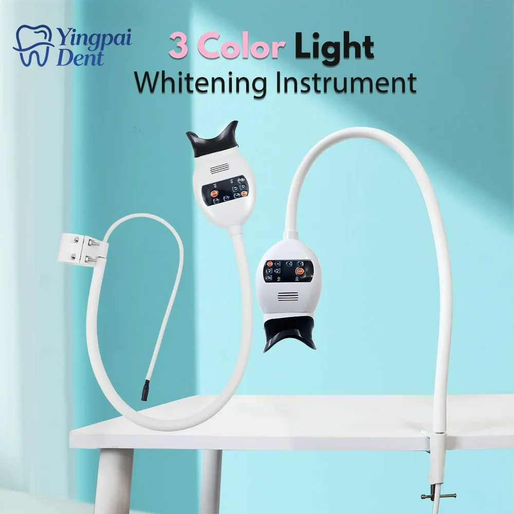 Teeth Whitening Accelerator - Adjustable 3 Colors LED Teeth Whitening