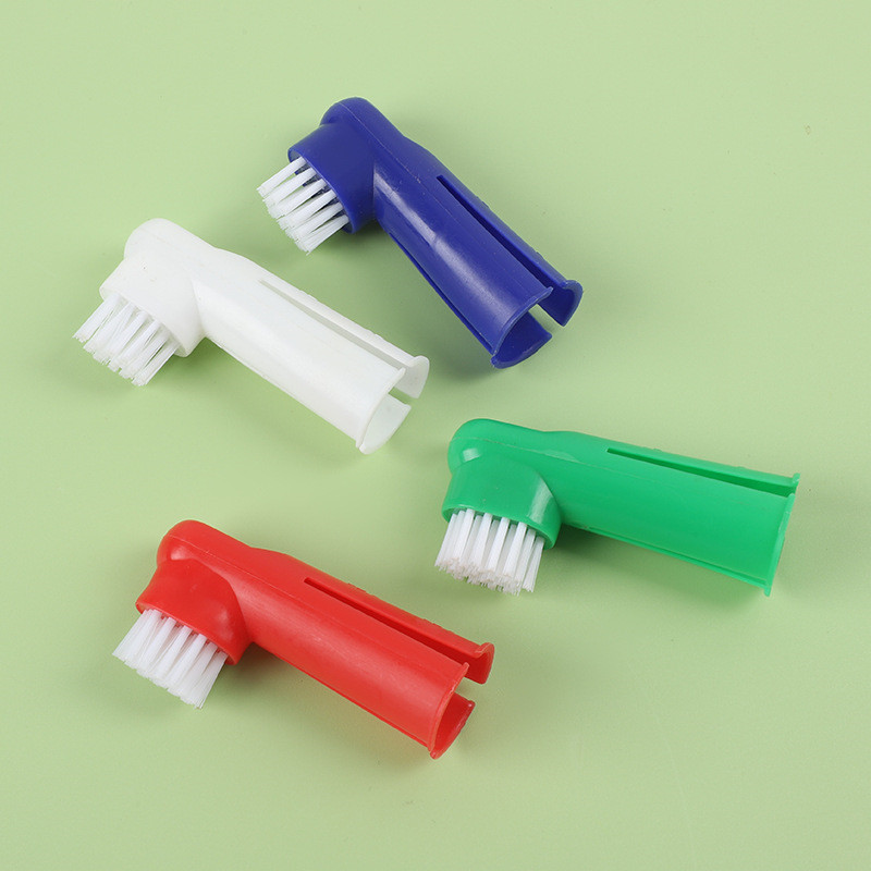 Teeth Whitening Brush - Soft Pet Finger Dog Toothbrush Dog