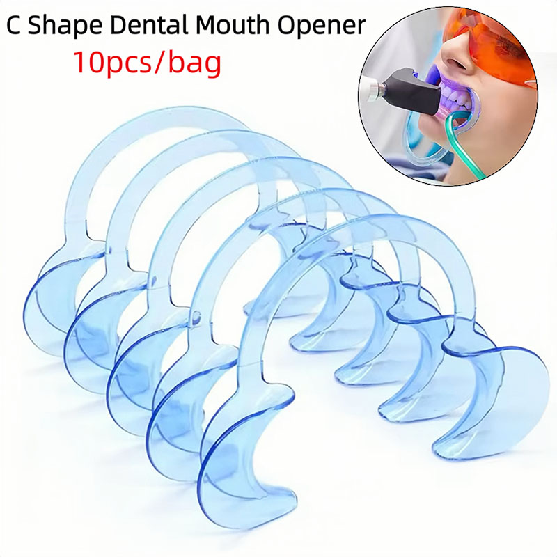 Teeth Whitening Accelerator - 10pcs Dental Cheek Retractor C Shape