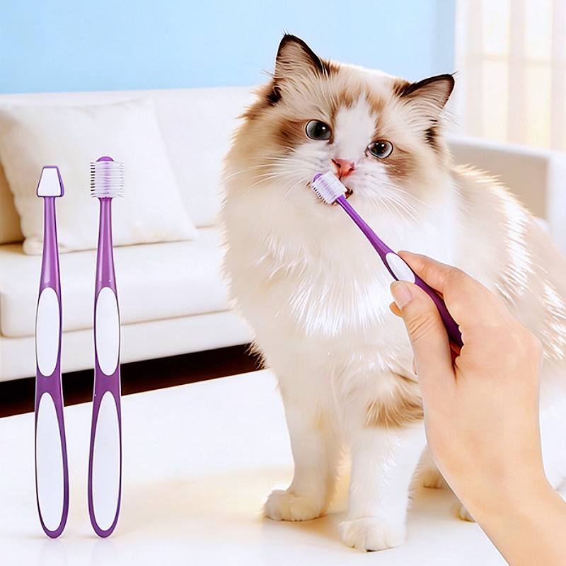 Dog Toothbrush 360 Degree Pet  - Teeth Whitening Brush review and price
