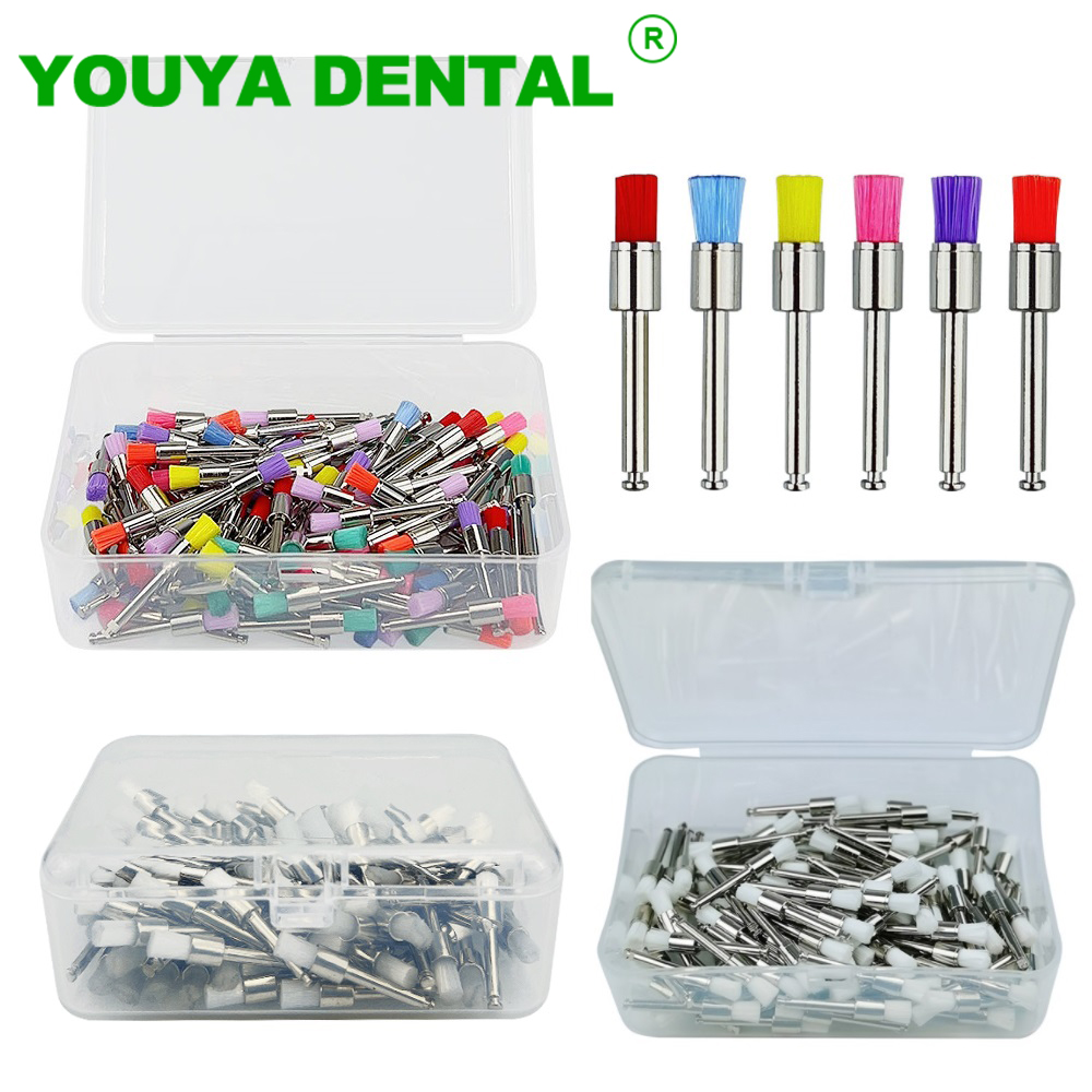 100pcs/Box Dental Polishing Br - Teeth Whitening Brush review and price
