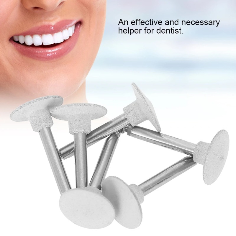 6Pcs Tooth Polishing Head Set  - Teeth Whitening Lab review and price