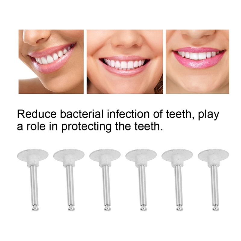 6Pcs Tooth Polishing Head Set  - Teeth Whitening Lab review and price