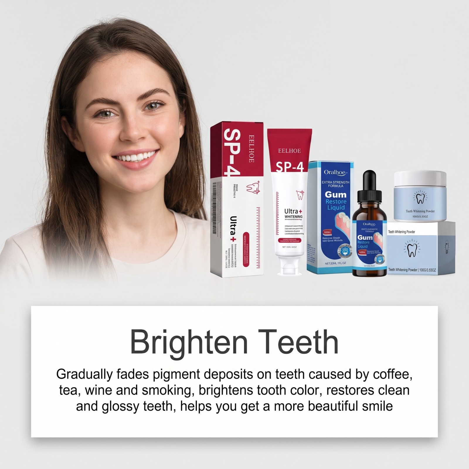 Oral Care Combo Set Whitening  - Teeth Whitening Ingredients review and price