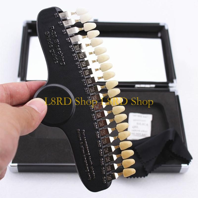 L8RD Professional 3D Teeth Whi - Teeth Whitening Shade Guide review and price