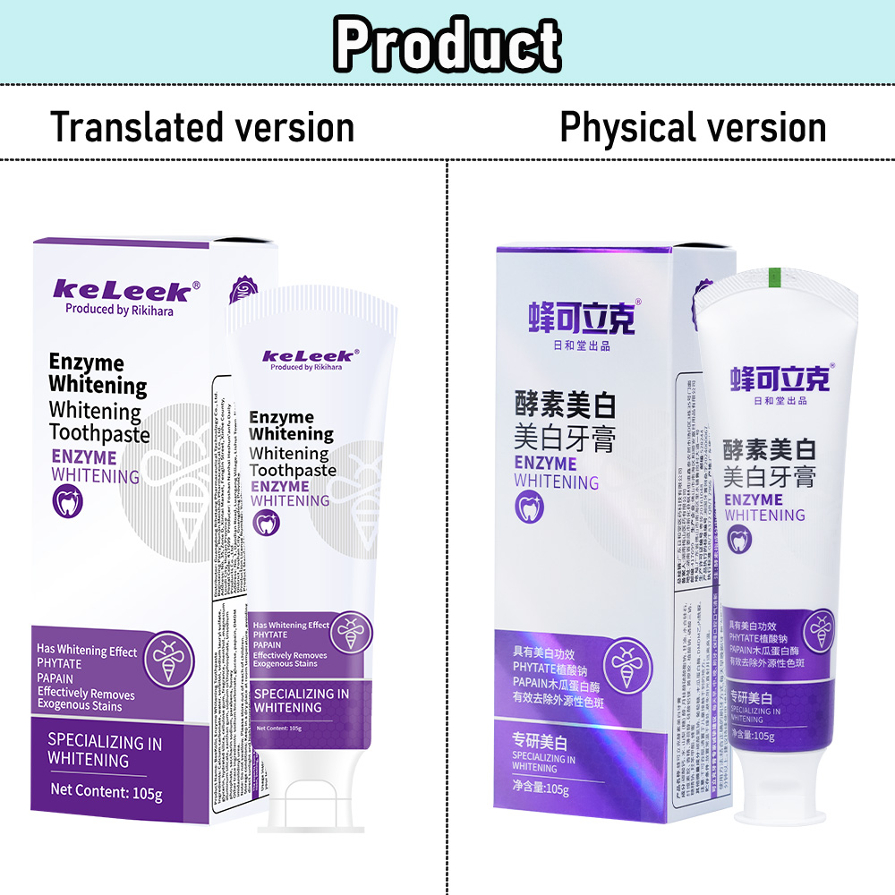 KeLeek Enzyme Whitening Toothp - Teeth Whitening Enzymes review and price