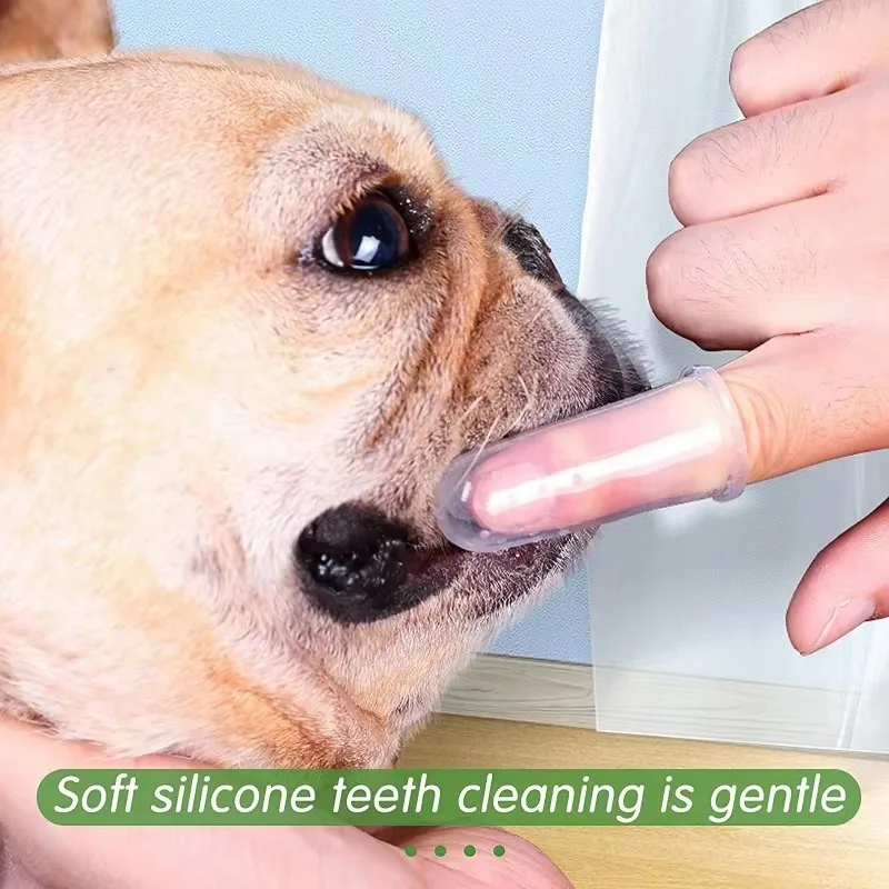 Super Soft Pet Finger Toothbru - Teeth Whitening Brush review and price