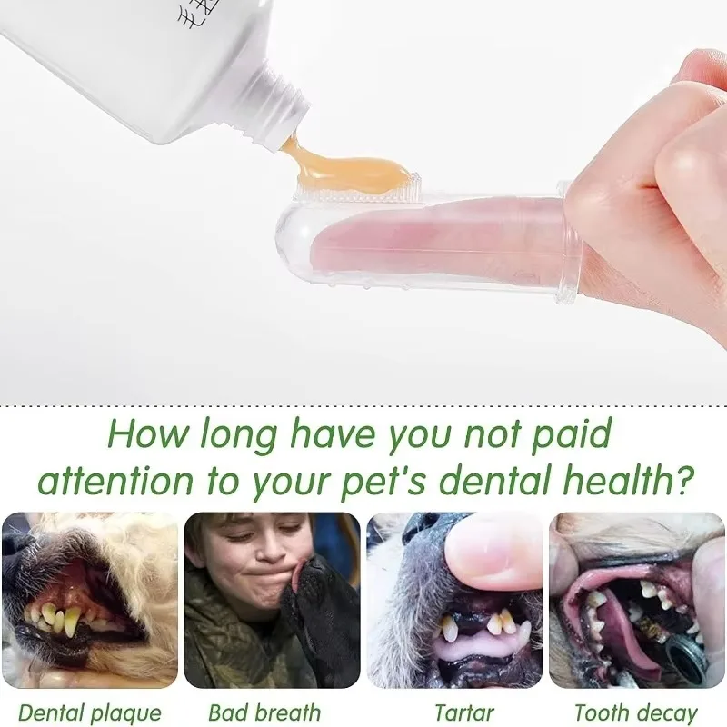 Super Soft Pet Finger Toothbru - Teeth Whitening Brush review and price