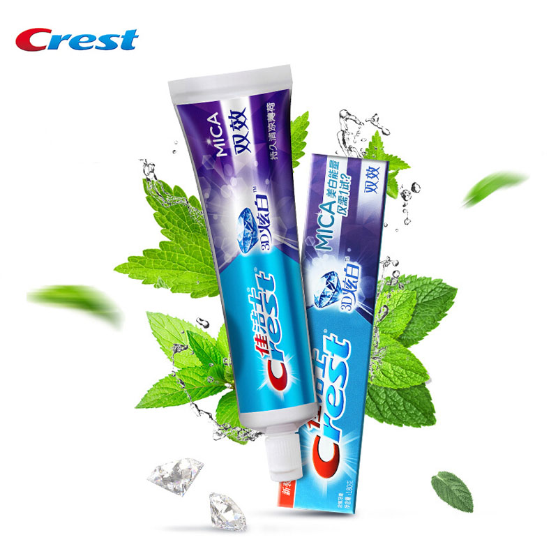 Crest 3D MICA Toothpaste Fluor - Teeth Whitening Toothpaste review and price