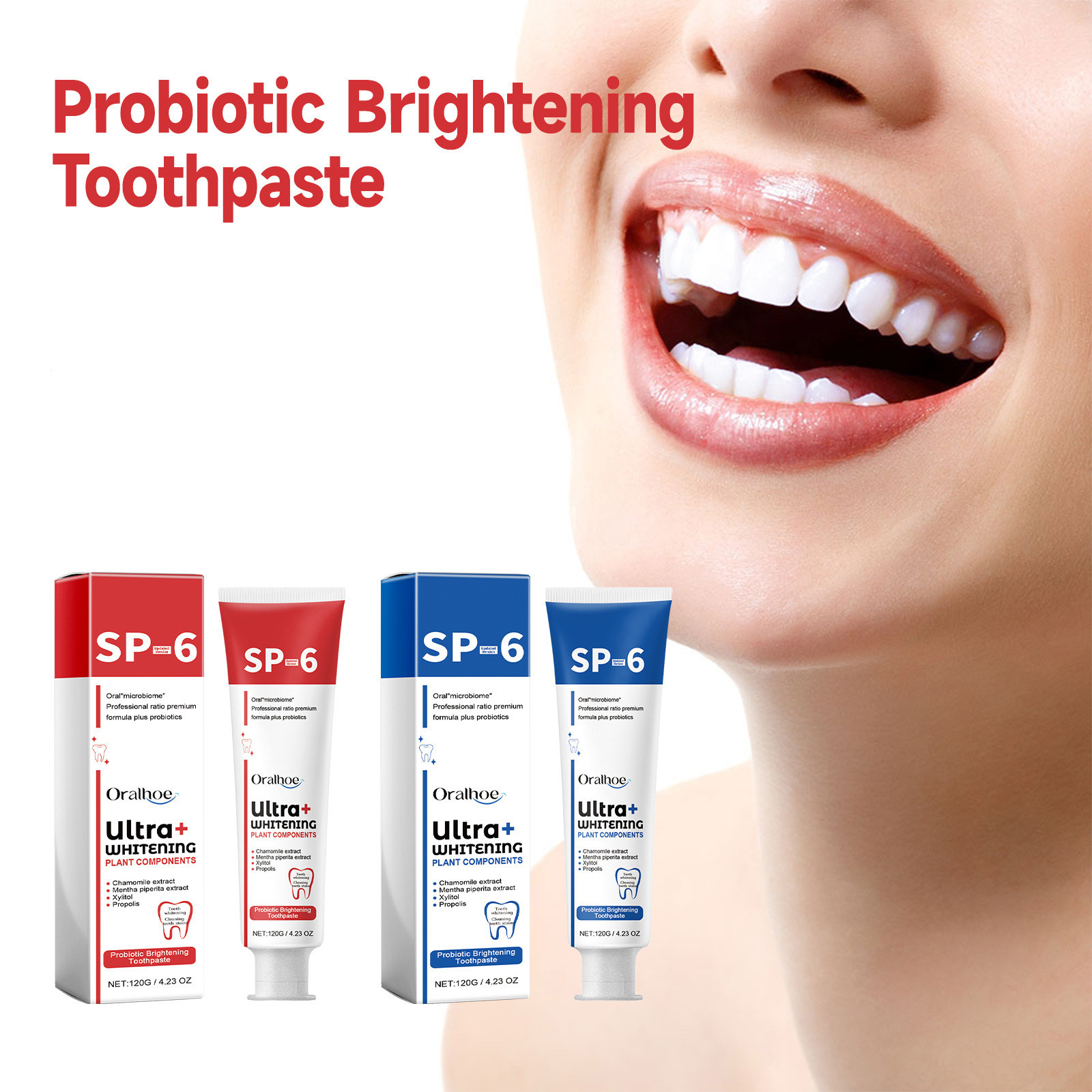 SP-6 Probiotic Whitening Tooth - Teeth Whitening Enzymes review and price