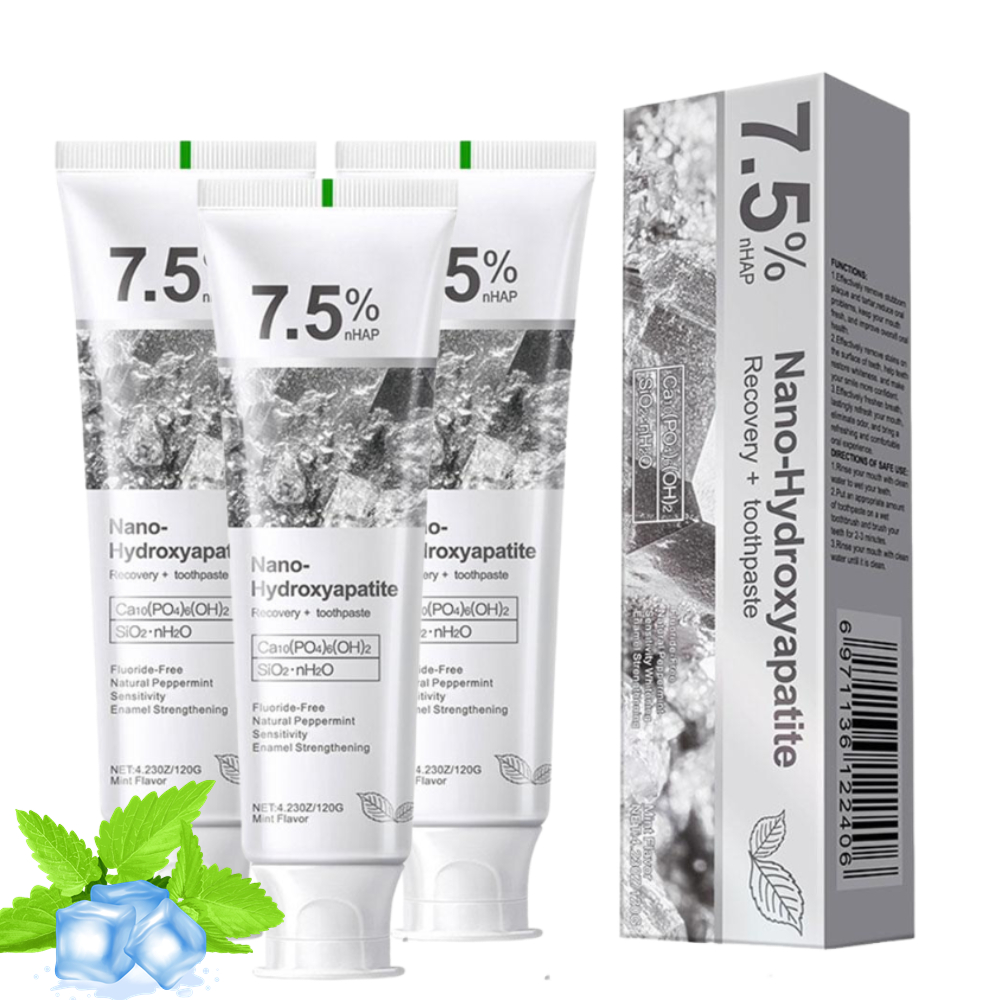 7.5% Nano Hydroxyapatite Tooth - Teeth Whitening Toothpaste review and price