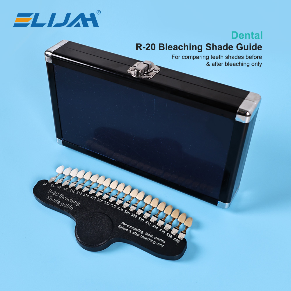 ELIJAH R-20 Bleaching Shade Gu - Teeth Whitening Shade Guide review and price