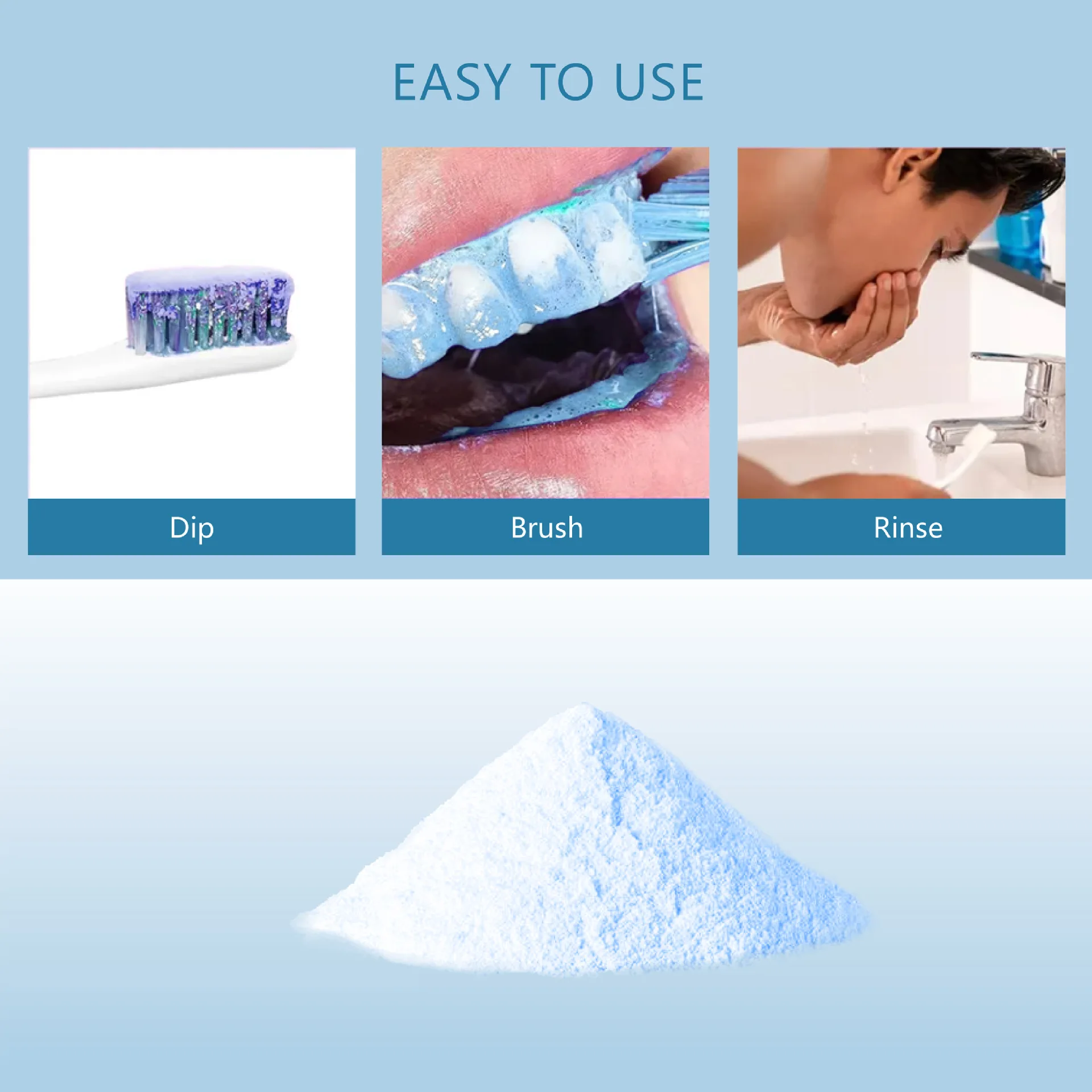 5D 80g Blue Enzyme Teeth White - Teeth Whitening Enzymes review and price
