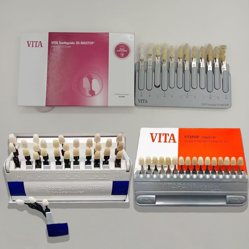 4 Models VITA Toothguide Denta - Teeth Whitening Shade Guide review and price