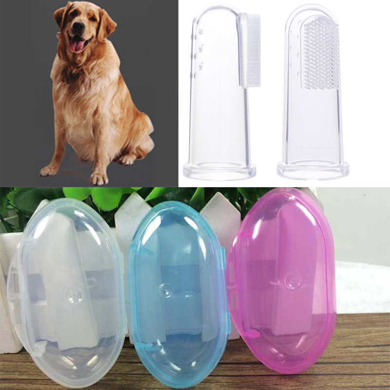 Silicone Pet Finger Toothbrush - Teeth Whitening Brush review and price