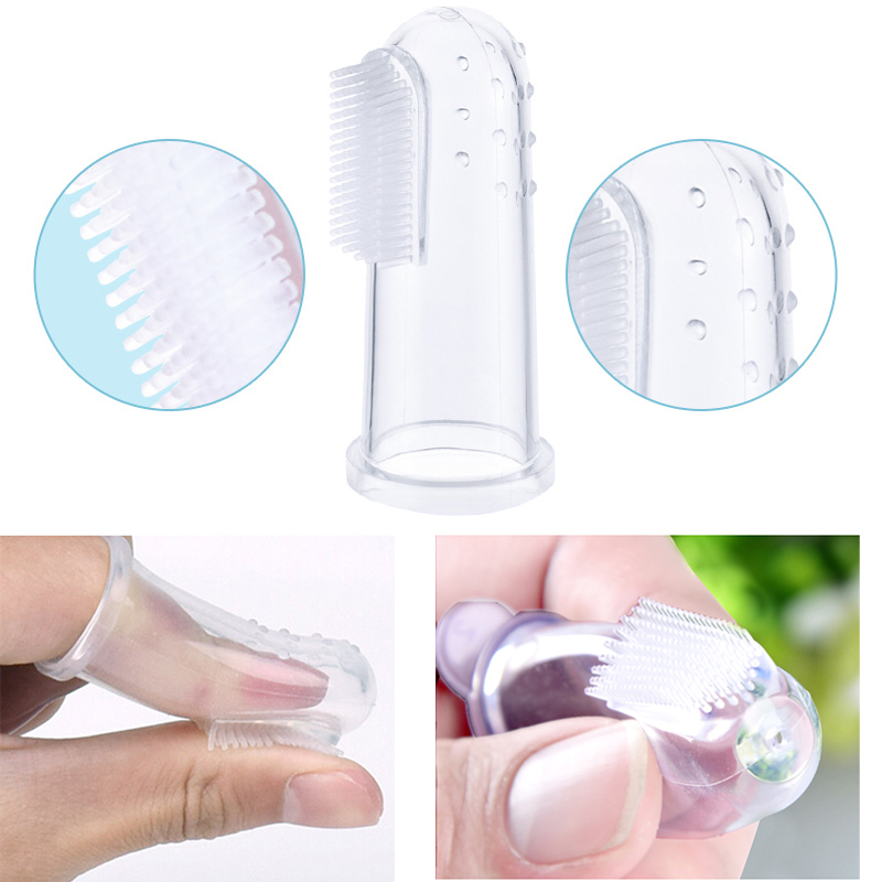 Silicone Pet Finger Toothbrush - Teeth Whitening Brush review and price