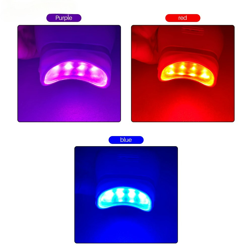 Adjustable 3 Colors LED Teeth  - Teeth Whitening Accelerator review and price