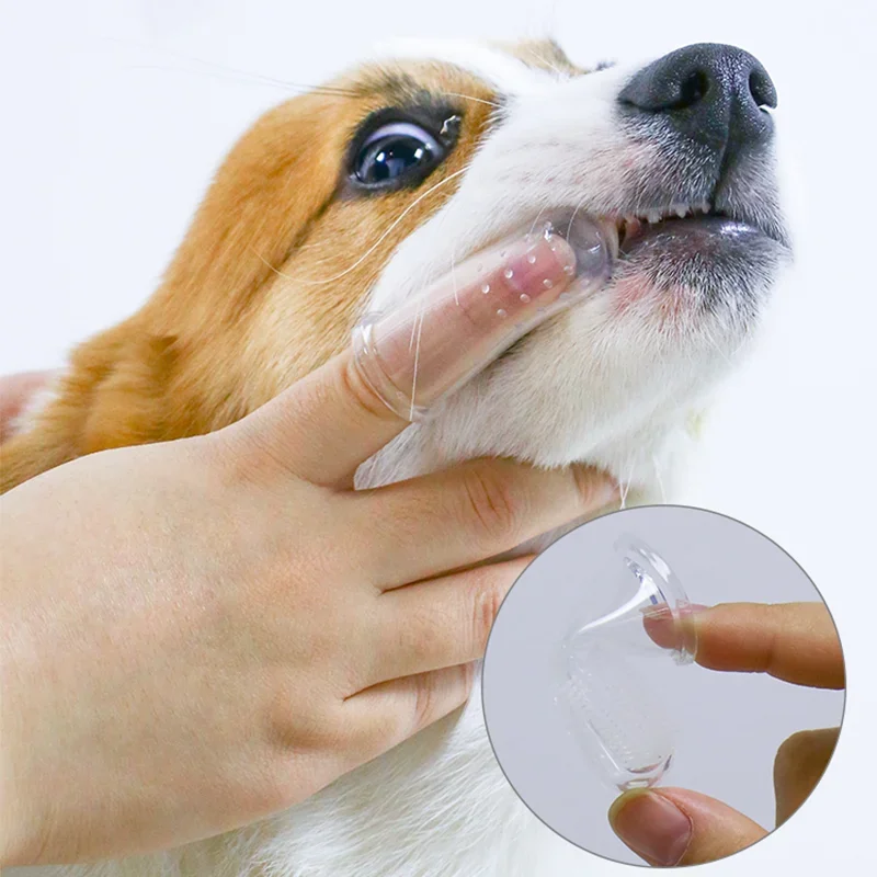 Super Soft Pet Finger Toothbru - Teeth Whitening Brush review and price