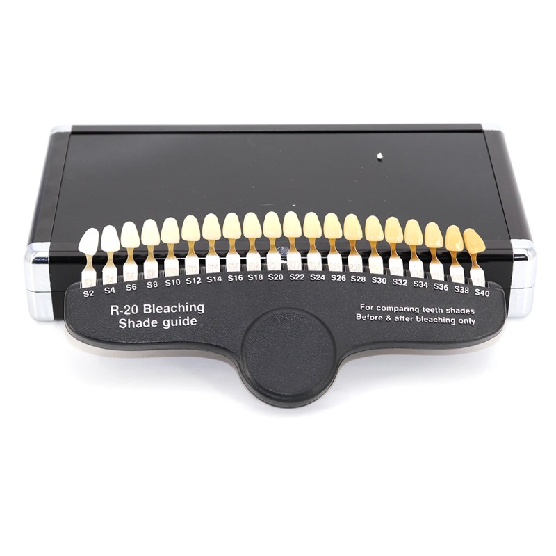20/27 Colors 3D Dental Lab Ble - Teeth Whitening Shade Guide review and price