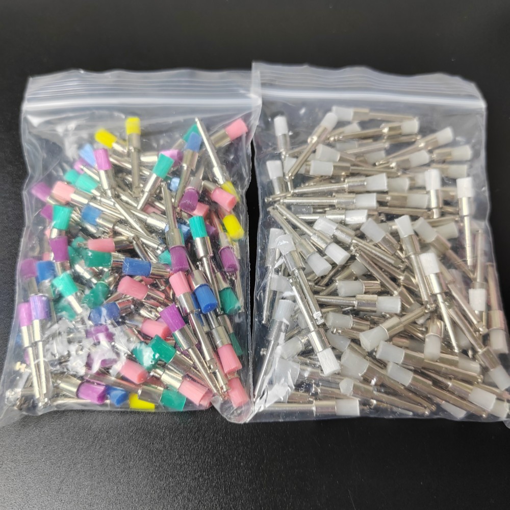 100Pcs Dental Prophy Brush, Fl - Teeth Whitening Brush review and price