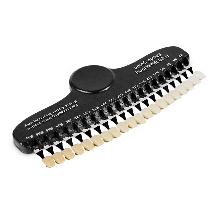 Professional 20 Colors Dental  - Teeth Whitening Shade Guide review and price
